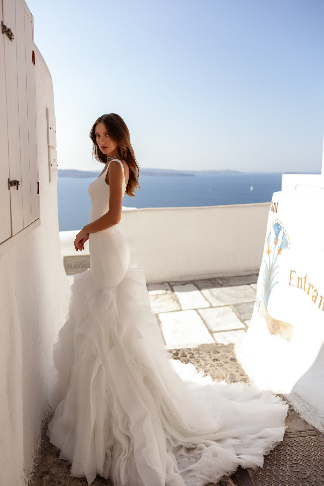 Νυφικό Φόρεμα Santorini 5717