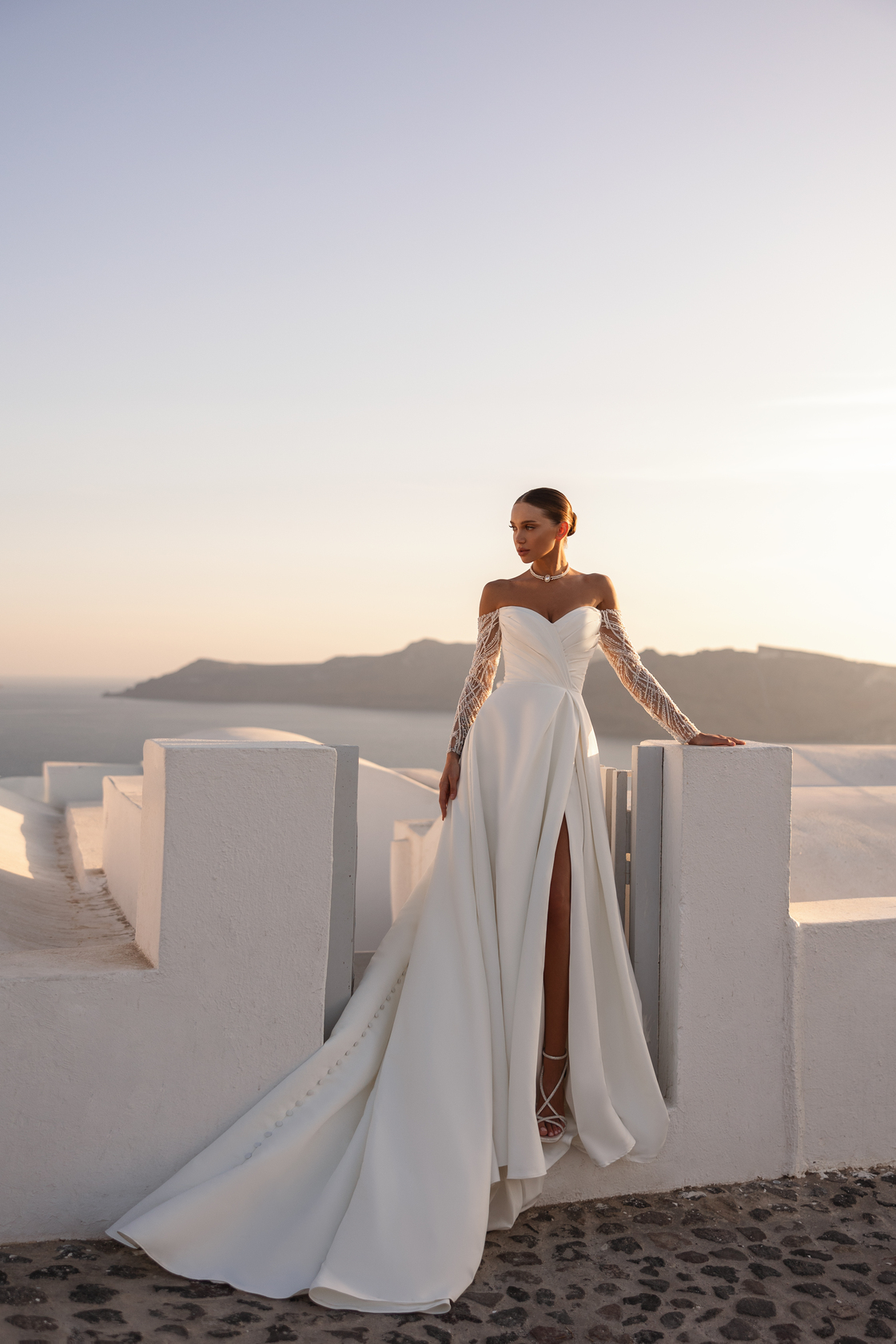 Νυφικό Φόρεμα Santorini 5709