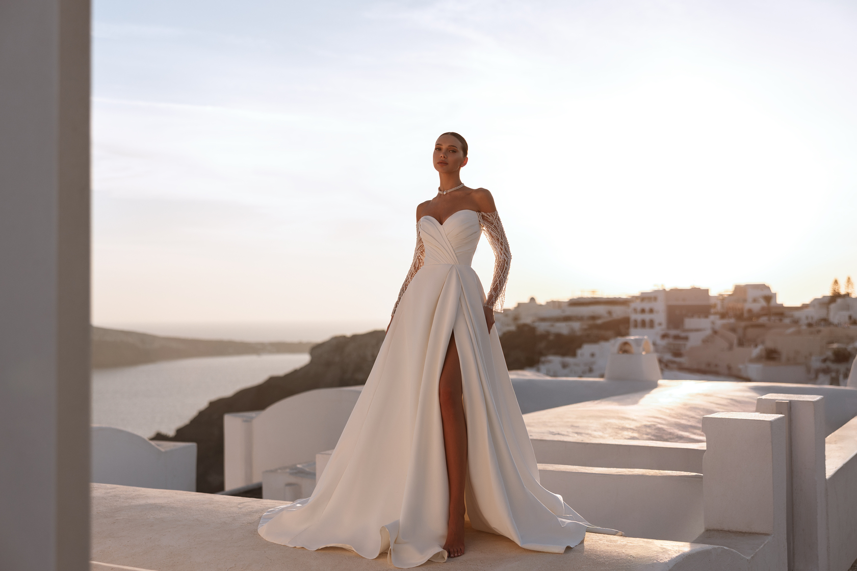 Νυφικό Φόρεμα Santorini 5709