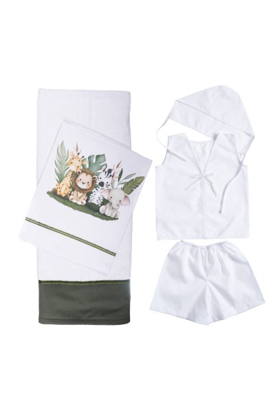 Λαδόπανο Ζώα της Ζούγκλας Αγόρι Λ258