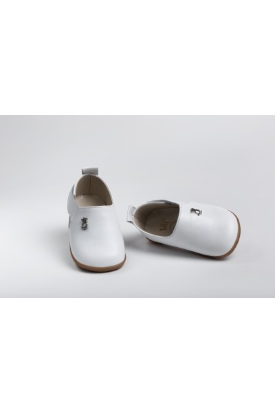 Handmade Christening First Steps Shoe Everkid, for boys A2206A
