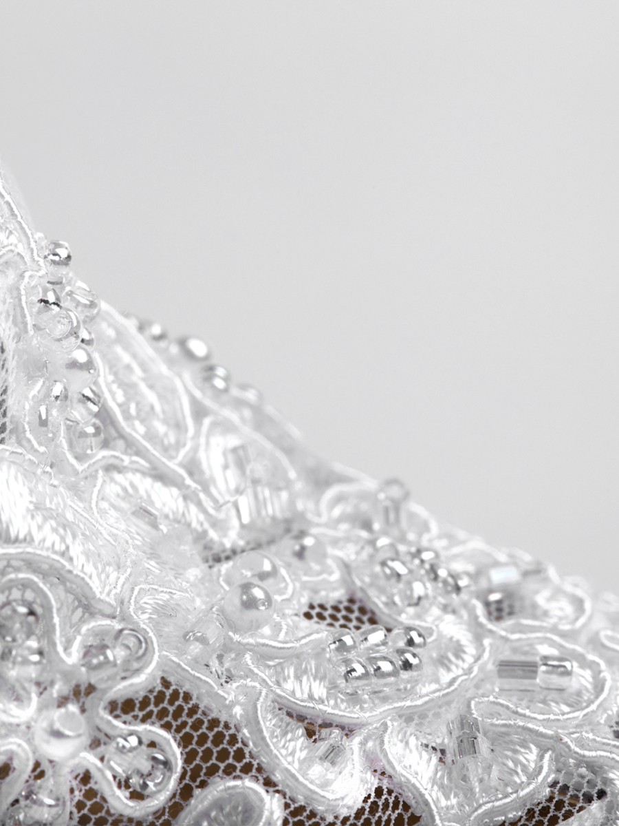 Χειροποίητο Βαπτιστικό Παπουτσάκι Περπατήματος Everkid, για κορίτσι K2246A