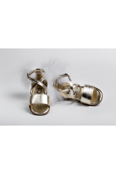 Χειροποίητο Βαπτιστικό Παπουτσάκι Περπατήματος Everkid, για κορίτσι K2254X