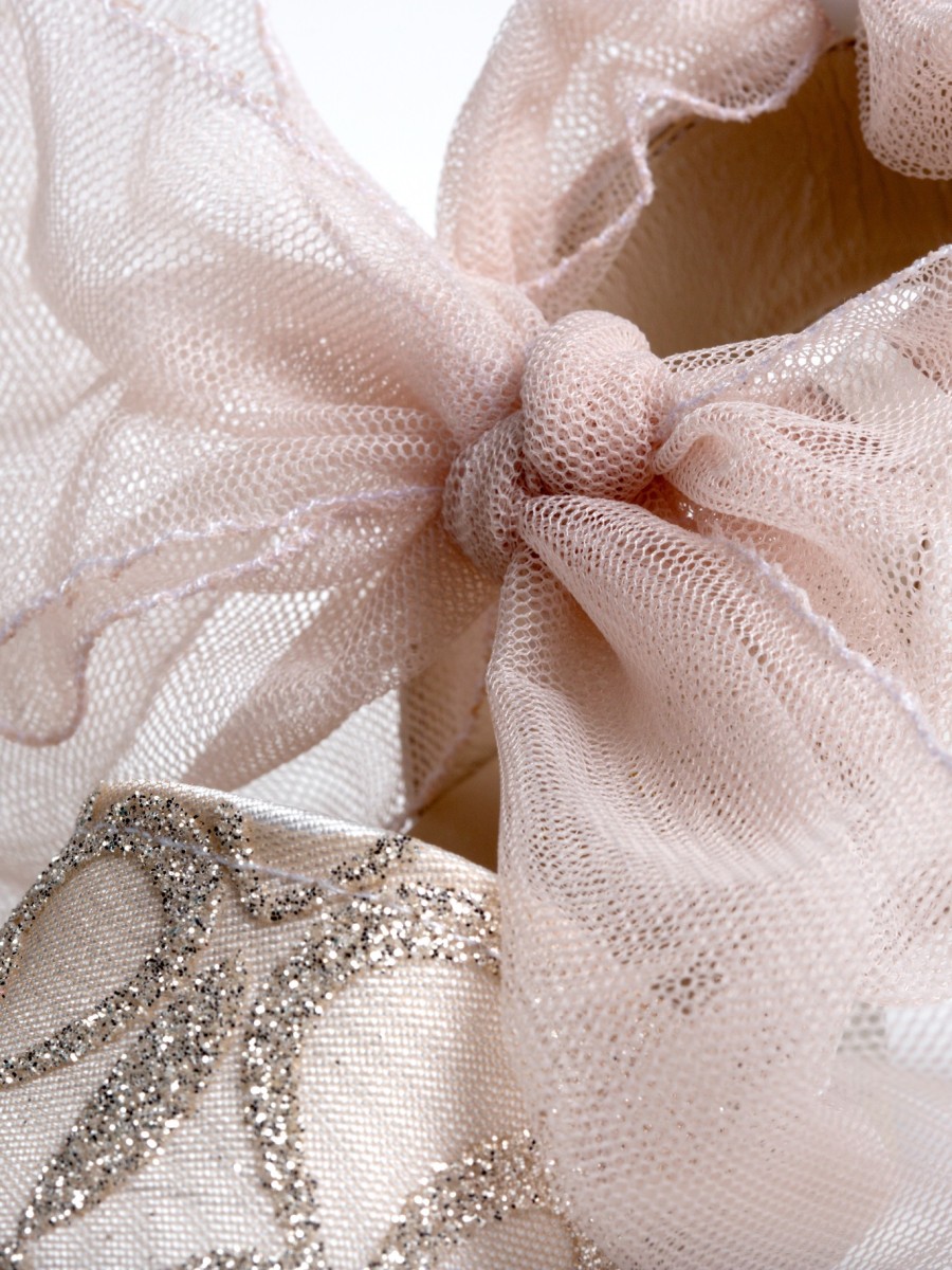 Χειροποίητο Βαπτιστικό Παπουτσάκι Περπατήματος Everkid, για κορίτσι K2256E