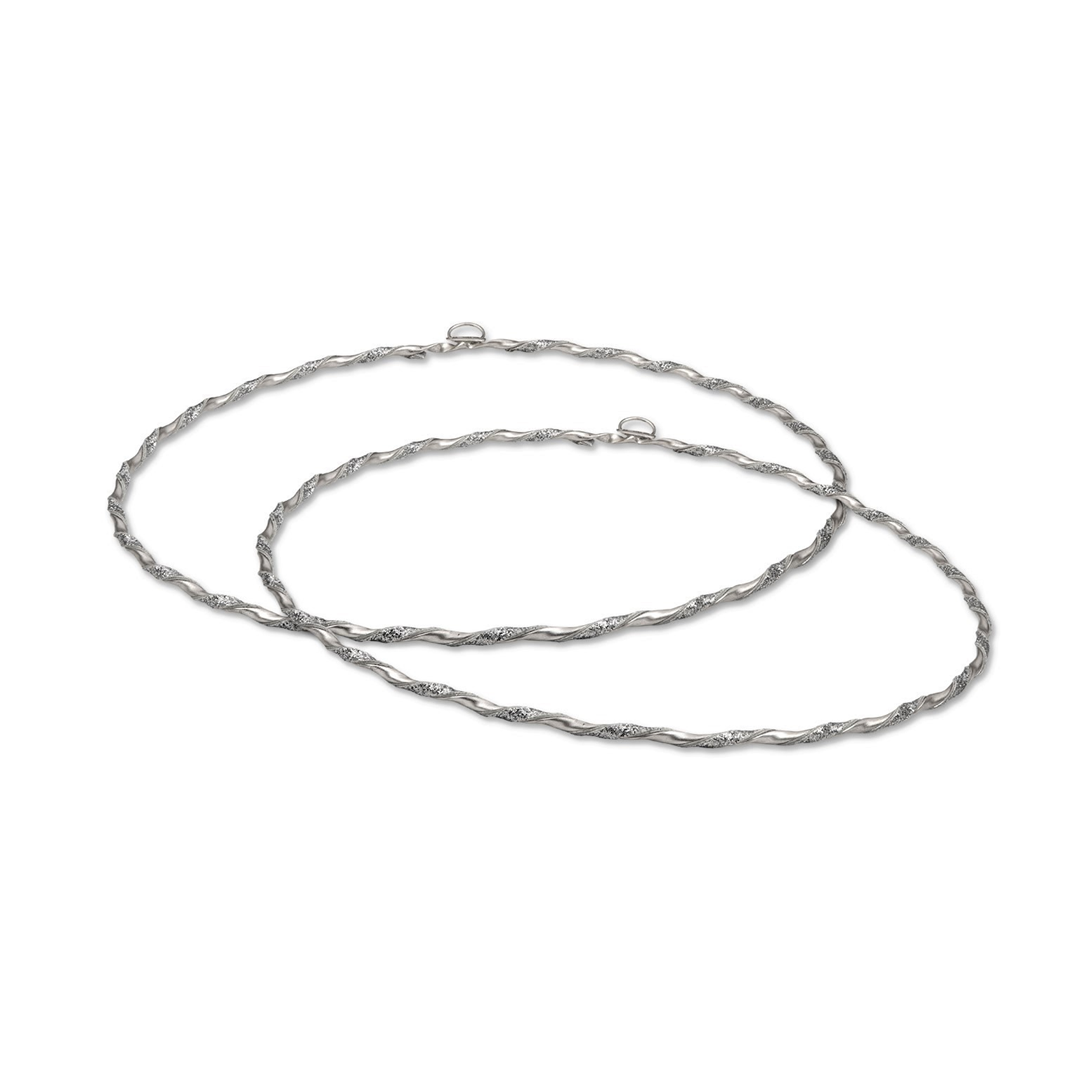 Στέφανα Γάμου Ασημένια - 534