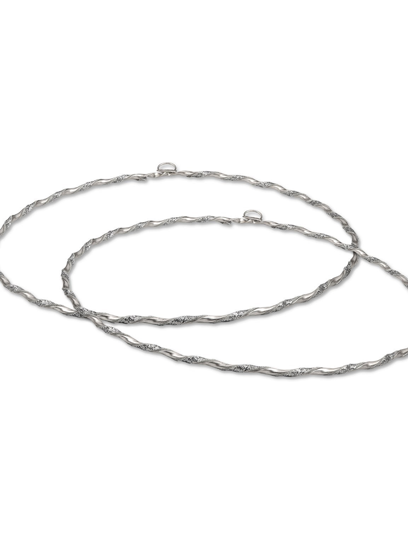 Στέφανα Γάμου Ασημένια - 534